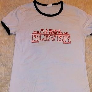 Stranger Things T Shirt Sz S